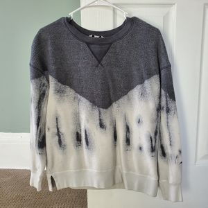 AE Grey Fuzzy Sweatshirt